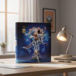 Carpeta Escolar Nª 3 Anillos X 40 Mm Argentina Mesi Inter Color Afa Azul