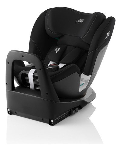 Butaca Auto Bebé Britax Romer Swivel Rotación 360 Con Isofix Color Space Black