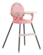 Mega Baby Doha Silla Bebé 3 En 1 Convertible Booster Silla Convertible Color Rosa - Imagen 3583