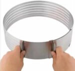 Molde Para Cortar Bizcocho Acero Inox Repostería 24 - 30 Cm Color Plateado - Imagen 229