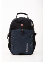 Mochila Antirrobo Con Candado Porta Notebook Reforzada Color Azul Diseño De La Tela Liso - Imagen 1472