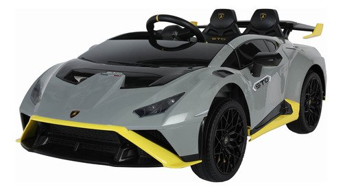 Auto Lamborghini A Batería Ar-2 12.v 2 Asientos Color Gris