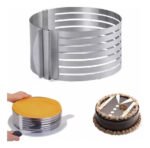 Molde Para Cortar Bizcocho Acero Inox Repostería 24 - 30 Cm Color Plateado - Imagen 393