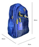 Combo Set Mochila Reforzada + Cartuchera Escolar Boca Junior Azul Boca Junior - Imagen 207
